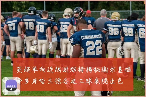 英超单向连线进球榜揭秘谢尔基福登多库哈兰德各进三球表现出色