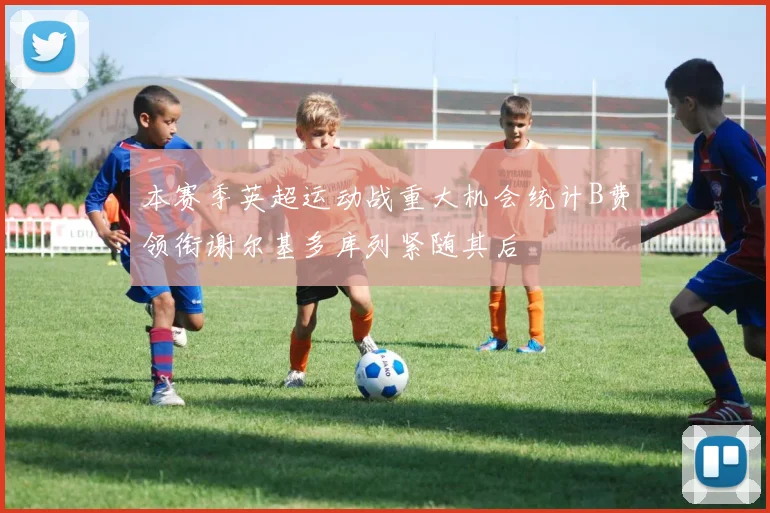 本赛季英超运动战重大机会统计B费领衔谢尔基多库列紧随其后
