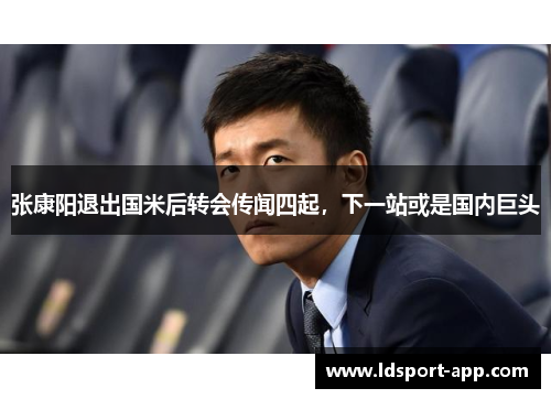 张康阳退出国米后转会传闻四起，下一站或是国内巨头